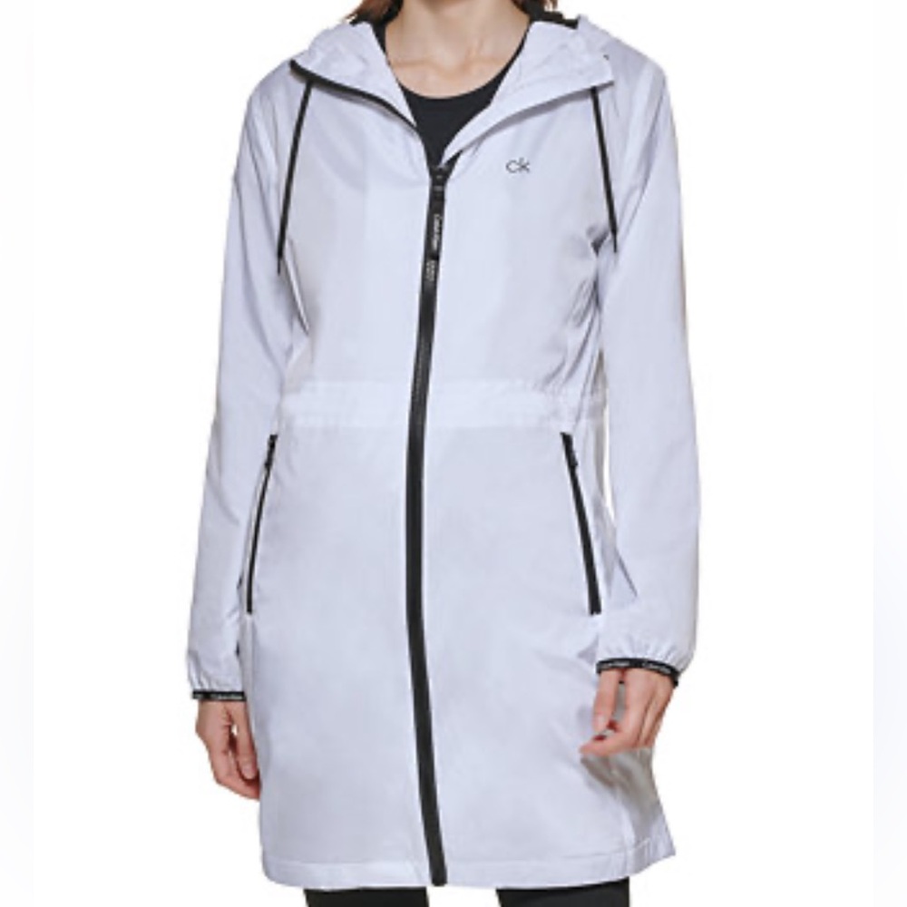 Calvin Klein Hooded Anorak Raincoat Jacket